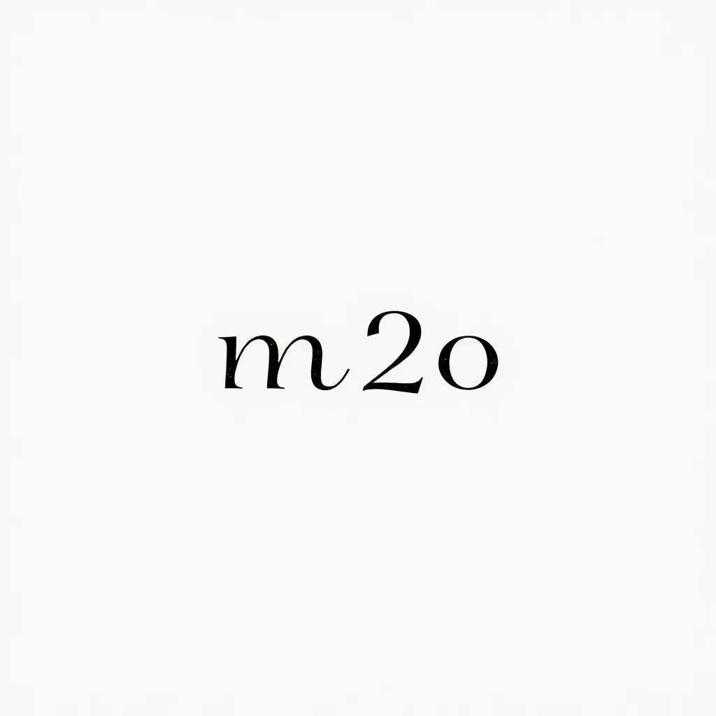 "m2o" scritto come formula chimica tattoo