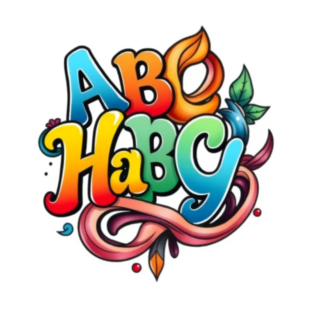 abc happy tatouage