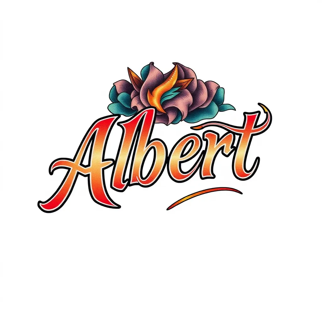 nombre albert 纹身