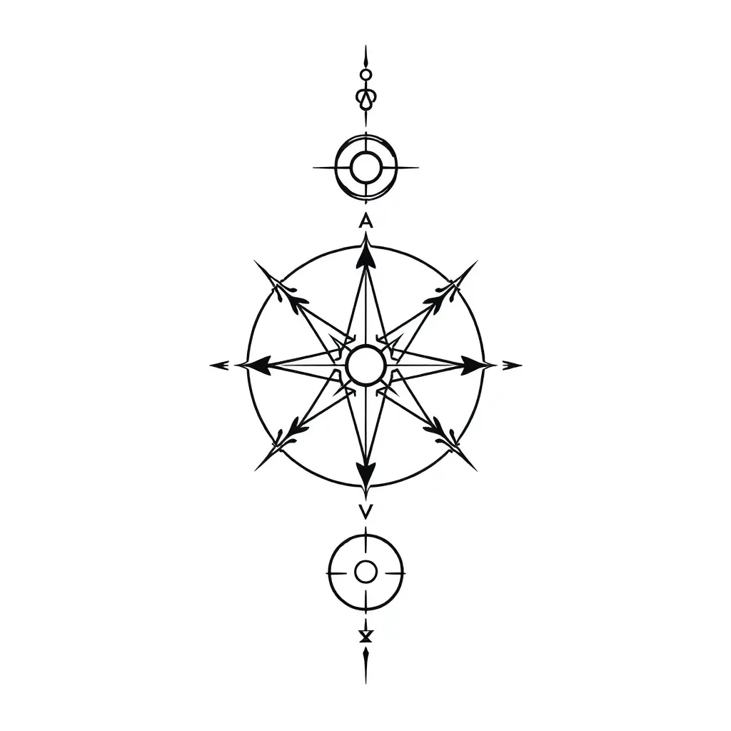 alchemical symbols dövme