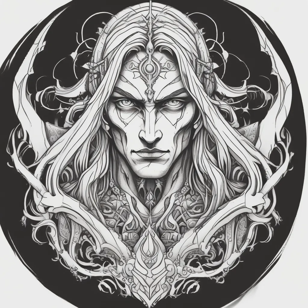 Alucard neo tribal tatuagem