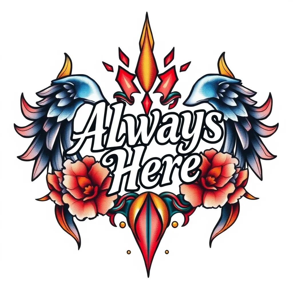 ALWAYS HERE  入れ墨