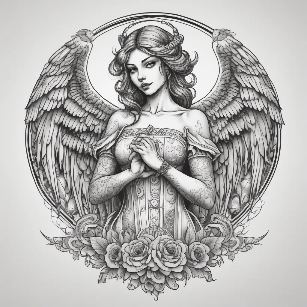 angel tatuering