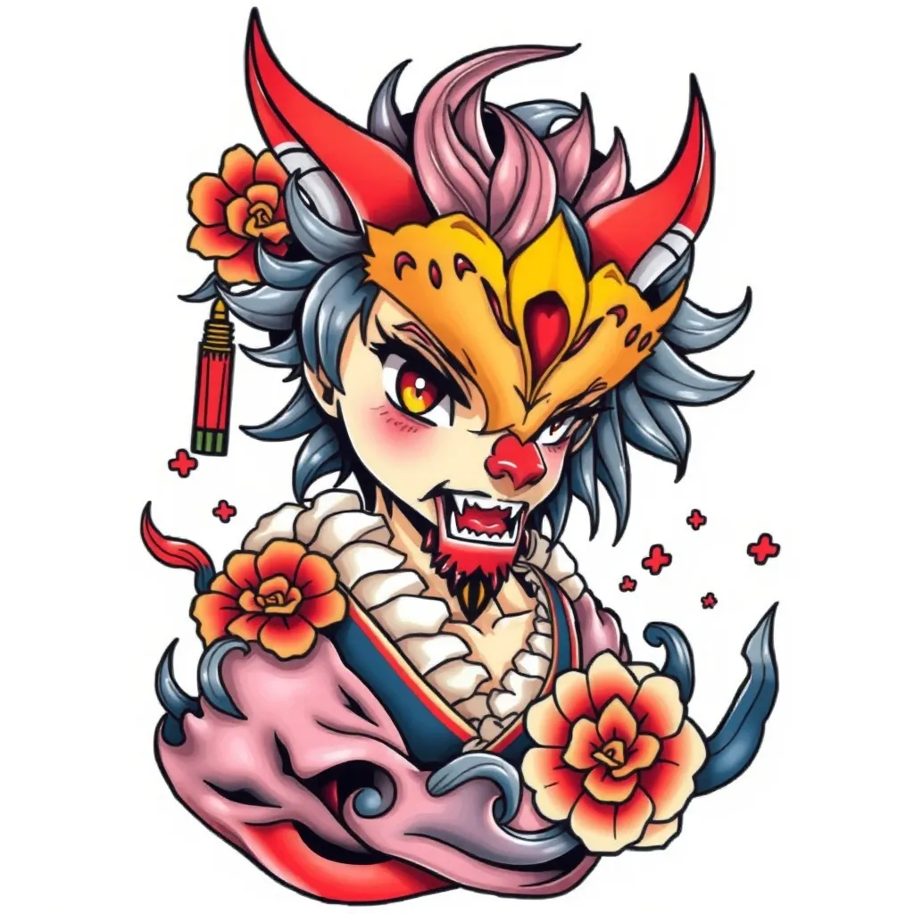 动漫 문신