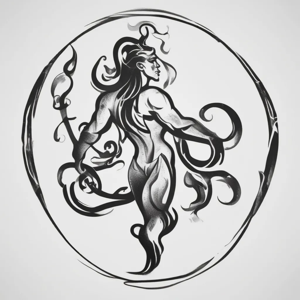 Aquarius  tatuaggio