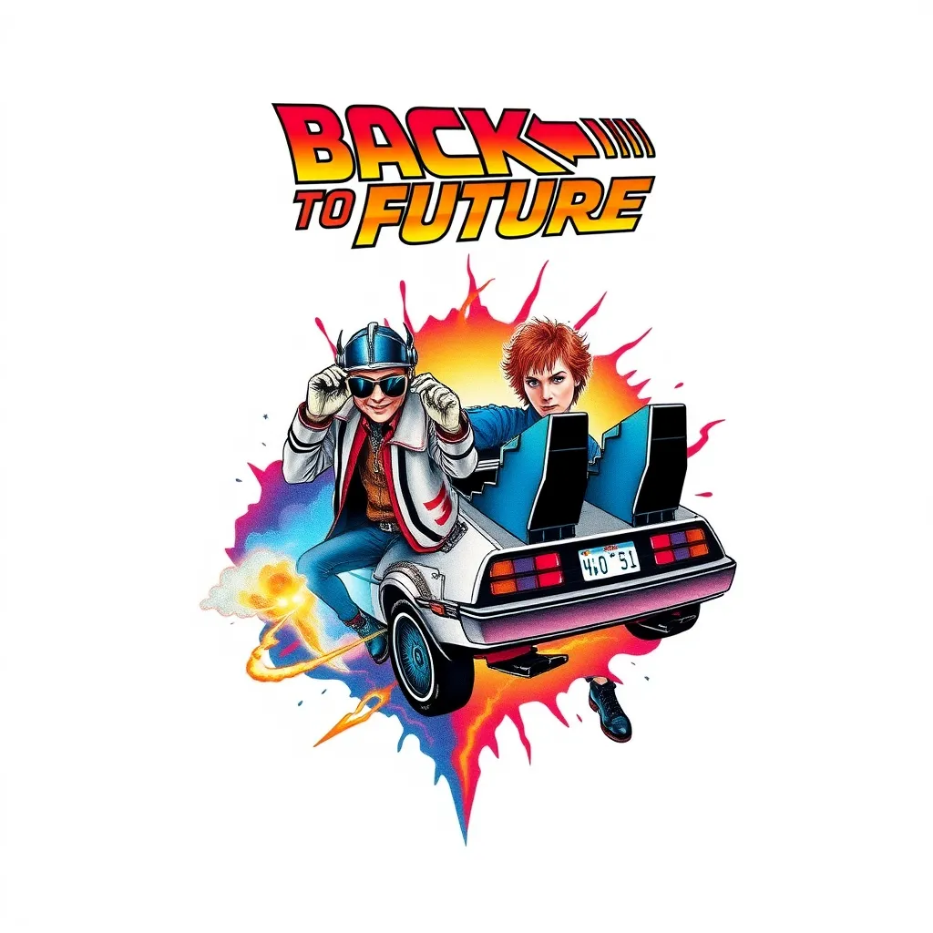 back to future film 1985 tatoeage