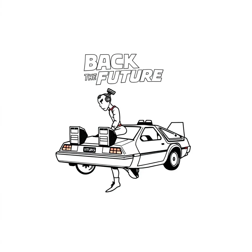 back to future film 1985 tatuointi