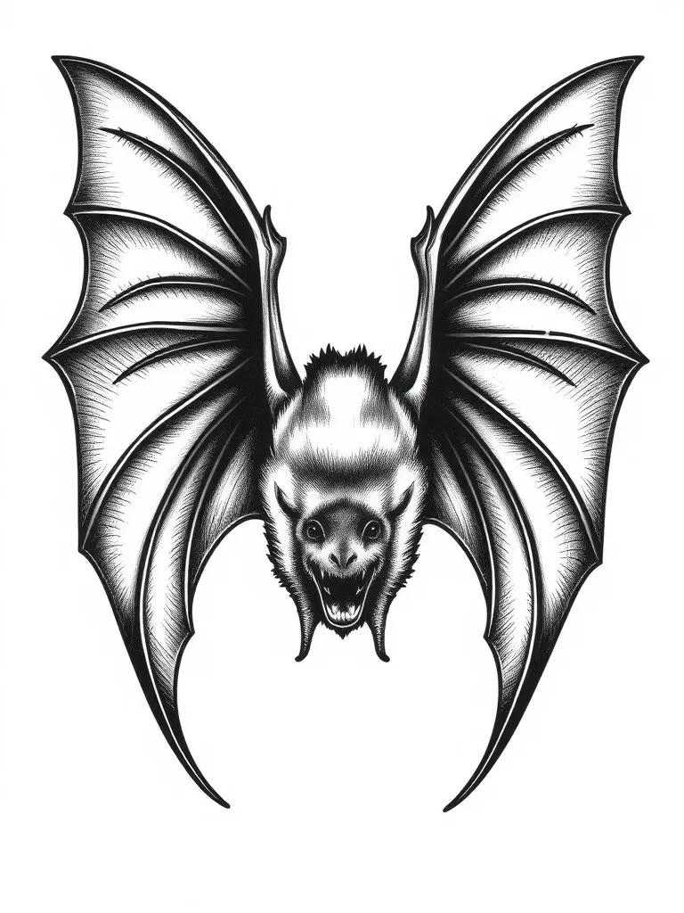 Bat tatuaggio