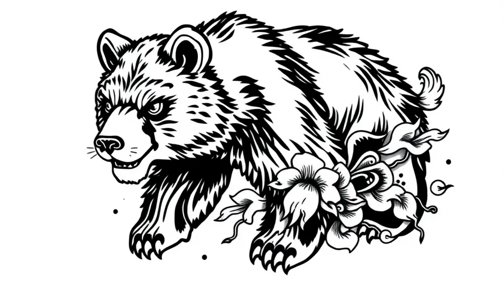 bear tatuaggio