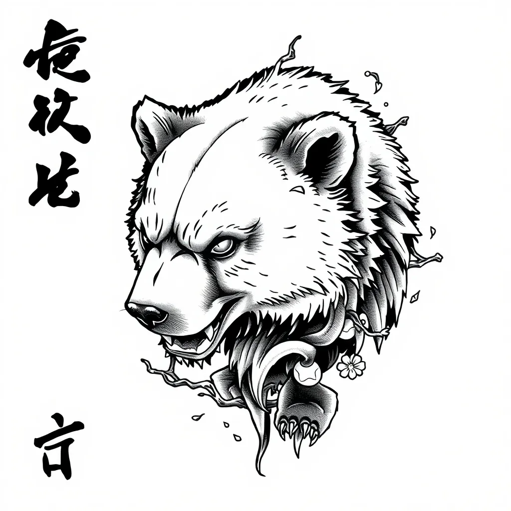 熊 tatoeage