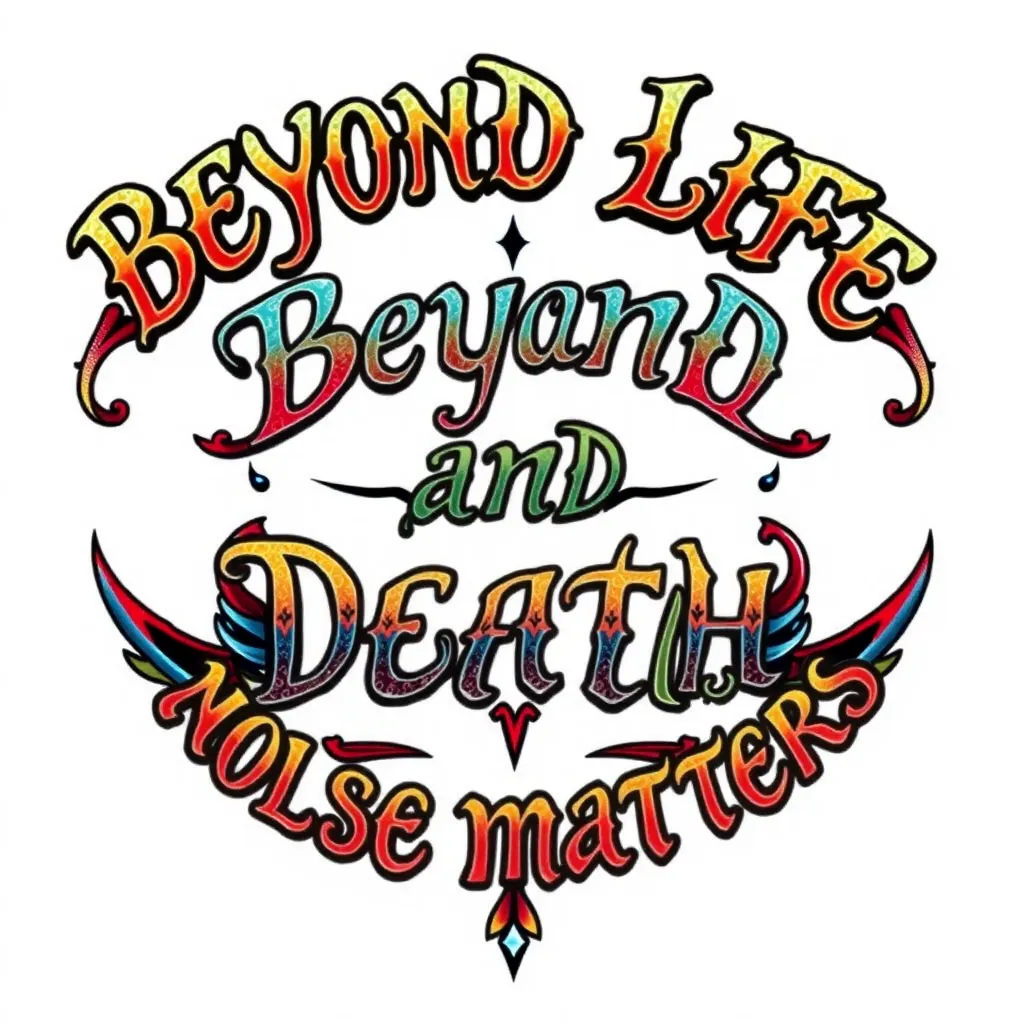 “Beyond life and death, nothing else matters.”要求花体字不要多余的图案 τατουάζ