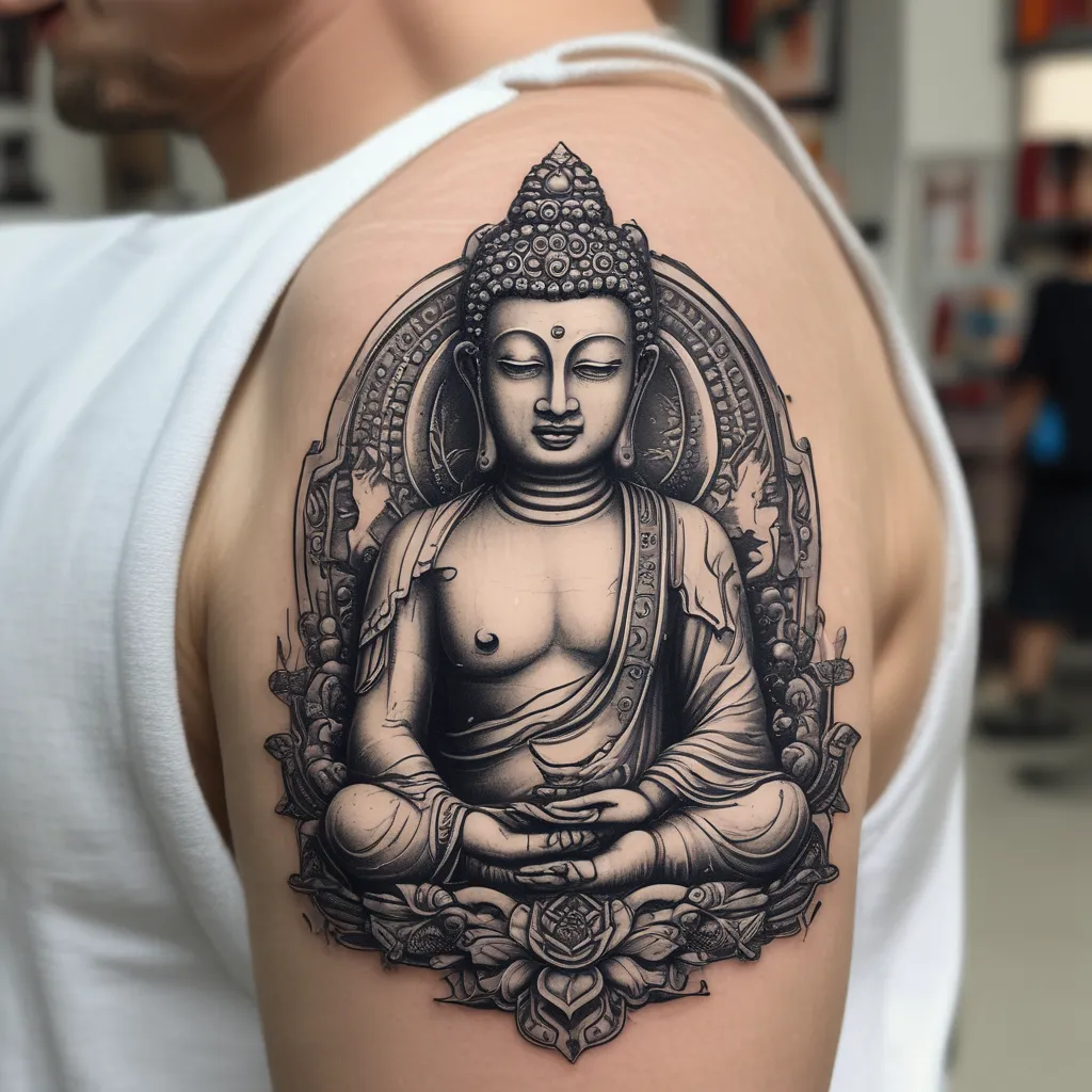 buddha  татуировка