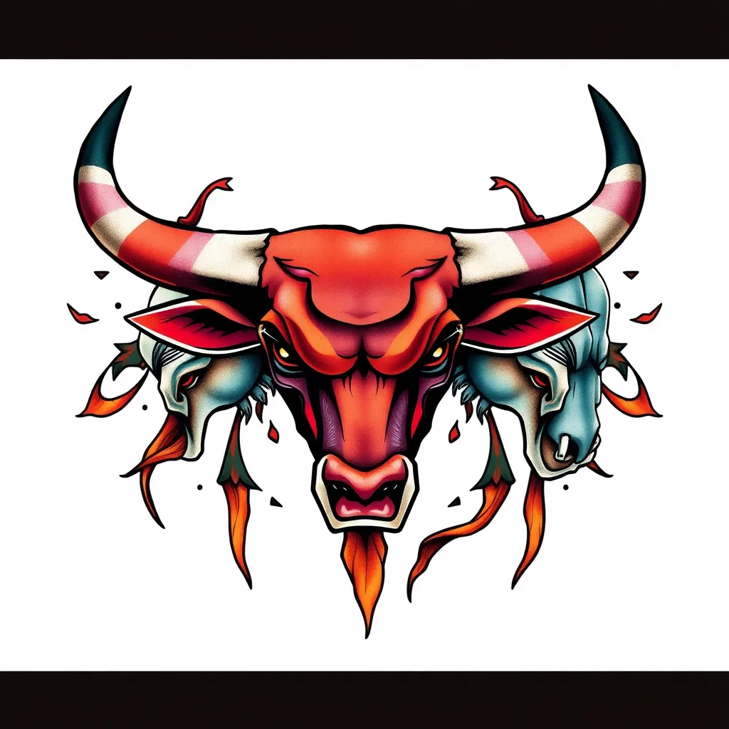 BULLS 문신