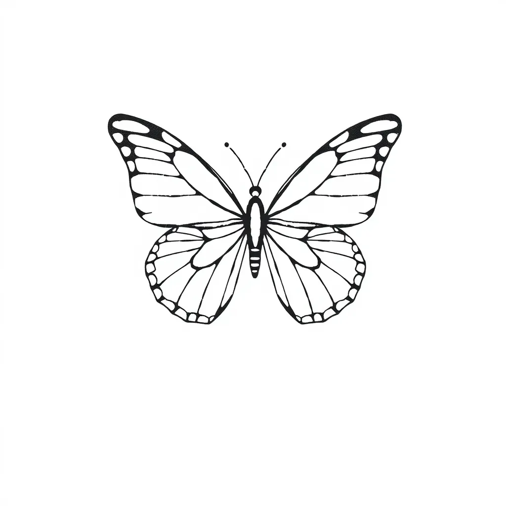 Butterfly tattoo