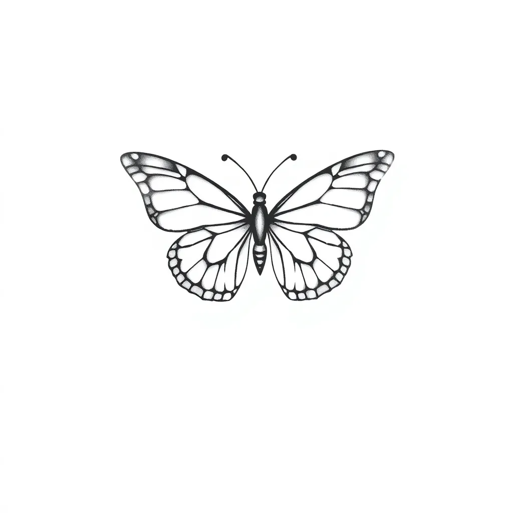 Butterfly tattoo