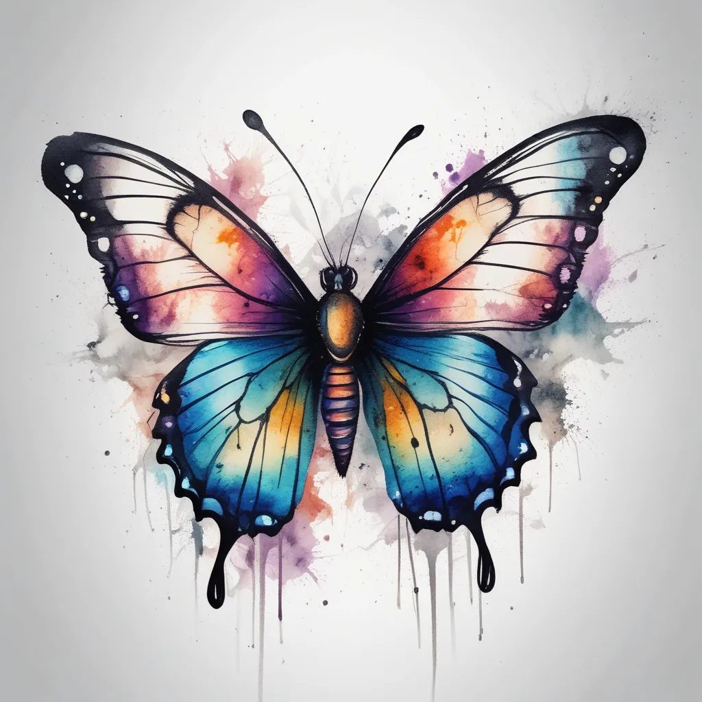 butterfly tatuagem