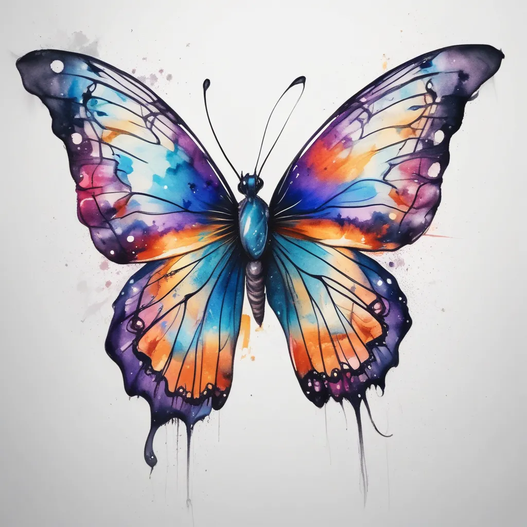 butterfly tatuagem