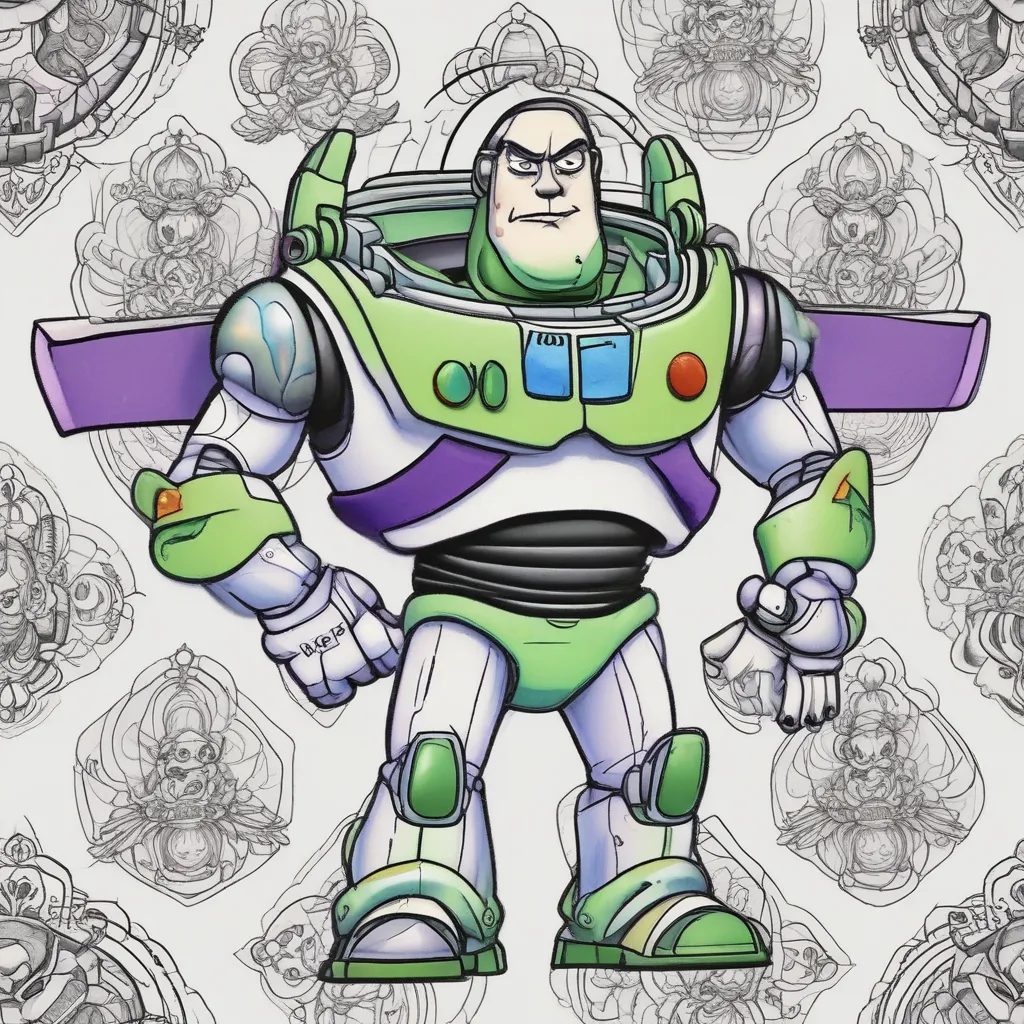 BUZZ lightyear tatuaż