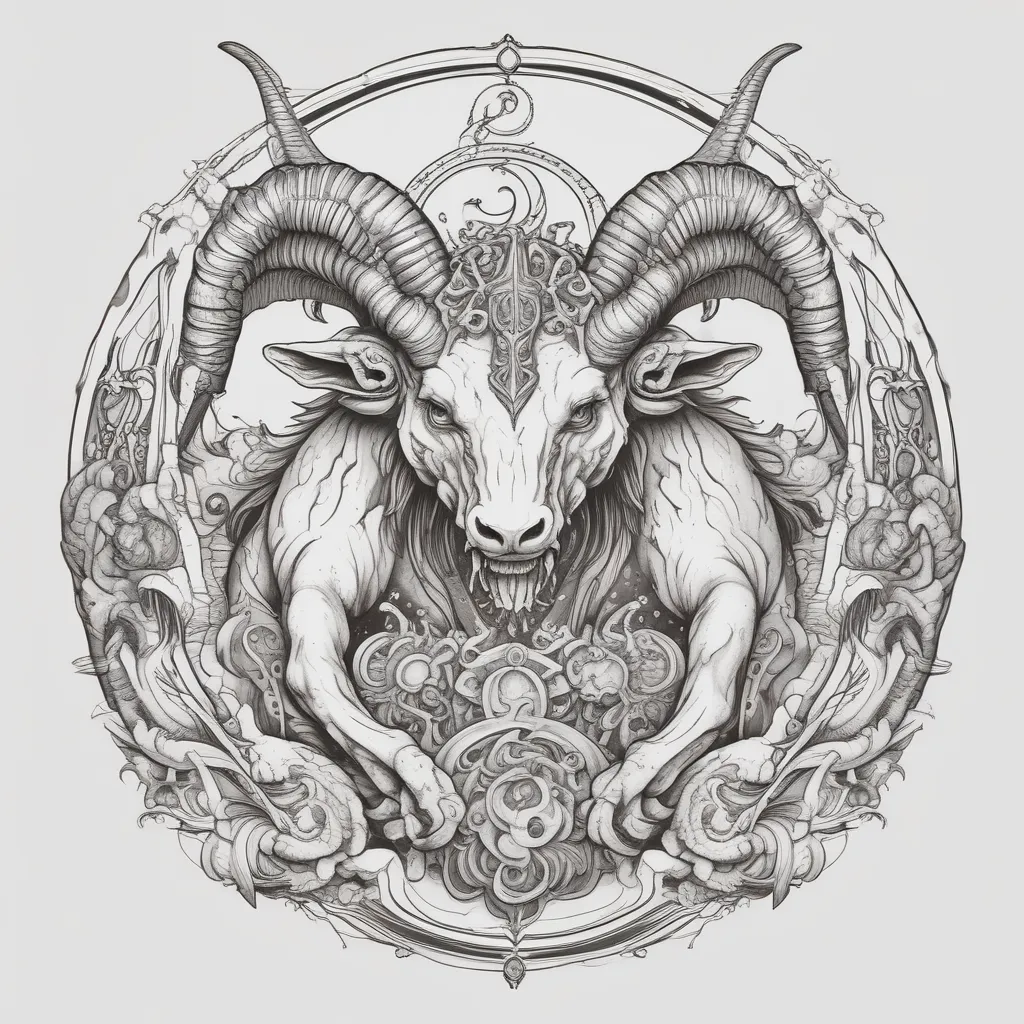 Capricorn fight tattoo