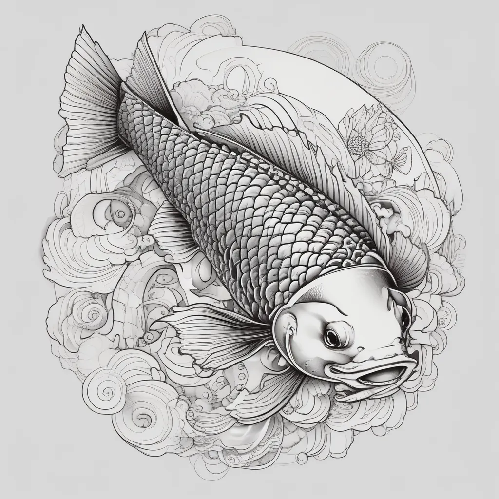 carpa tatuaje