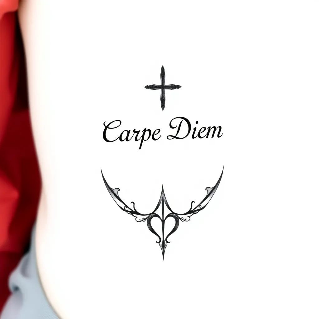 Carpe Diem tatuering