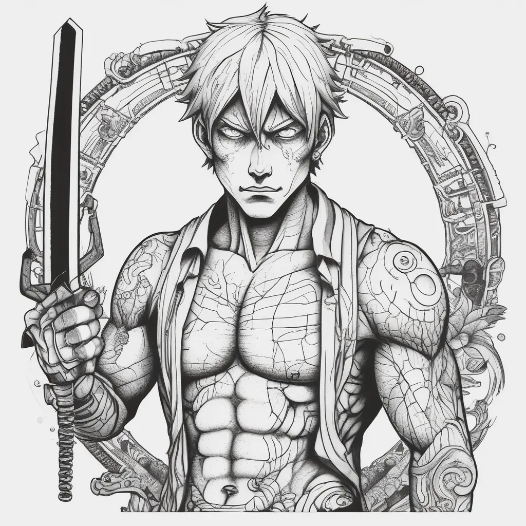 Chainsaw Man Denji+Power tatuagem