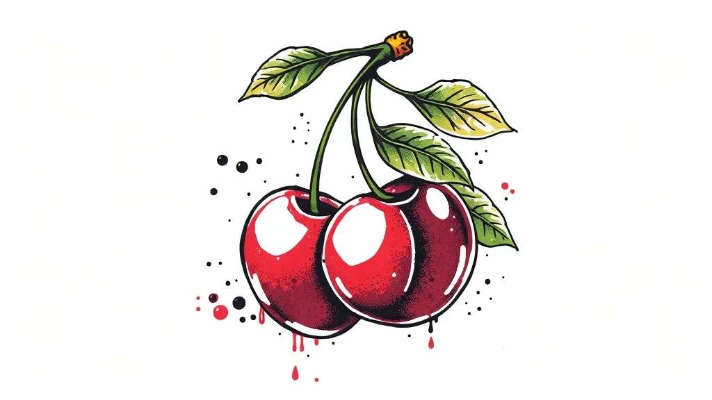 cherry tattoo