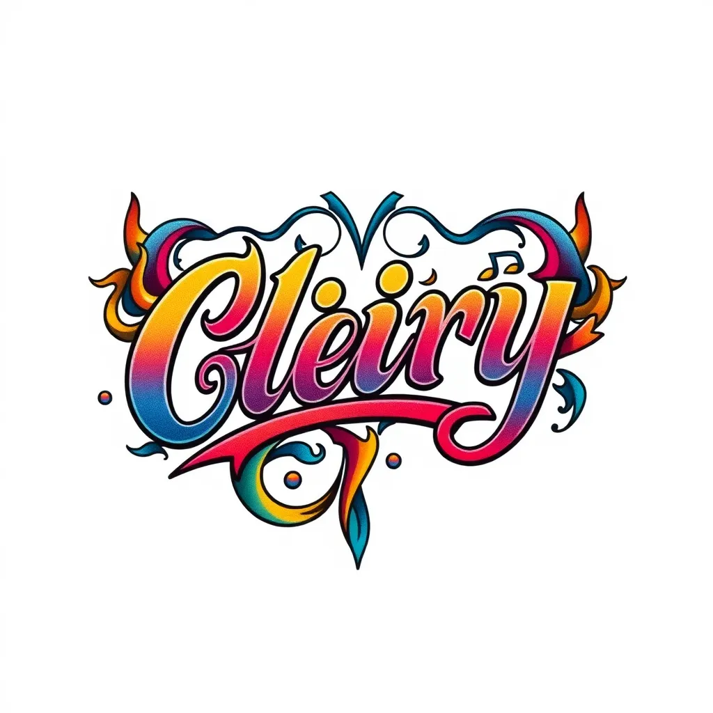 el nombre de cleiry टैटू