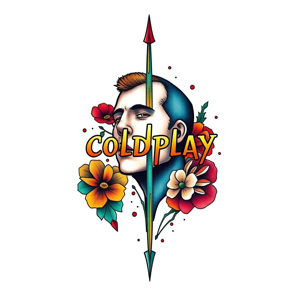 coldplay tatuaggio