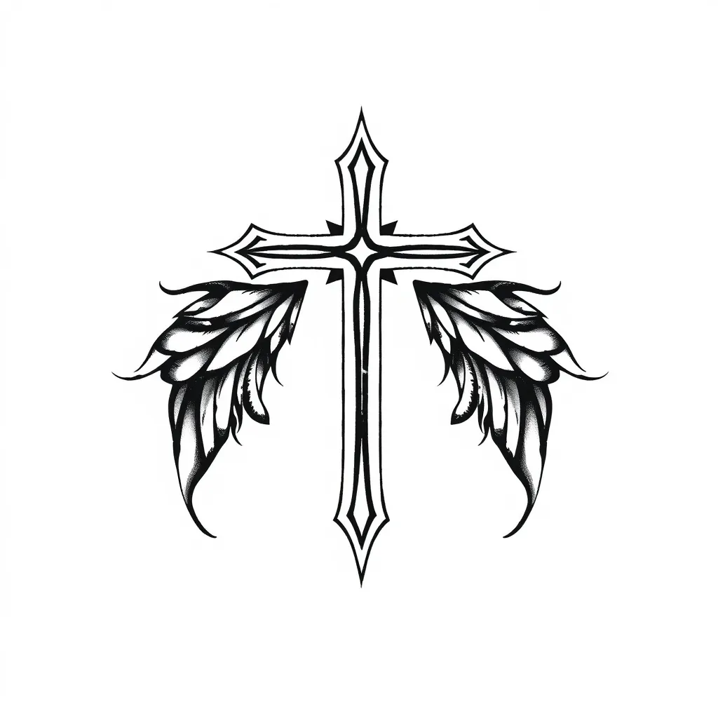 cross tattoo