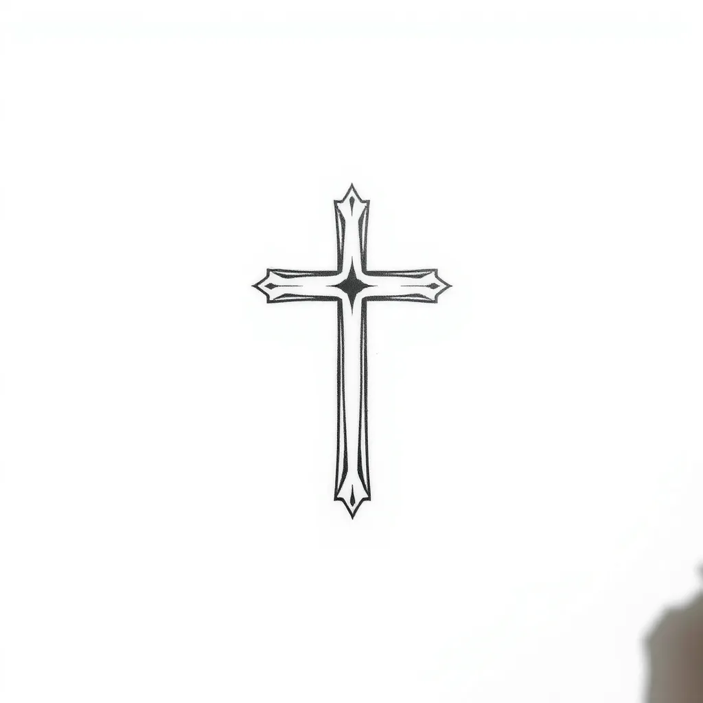 cross tattoo