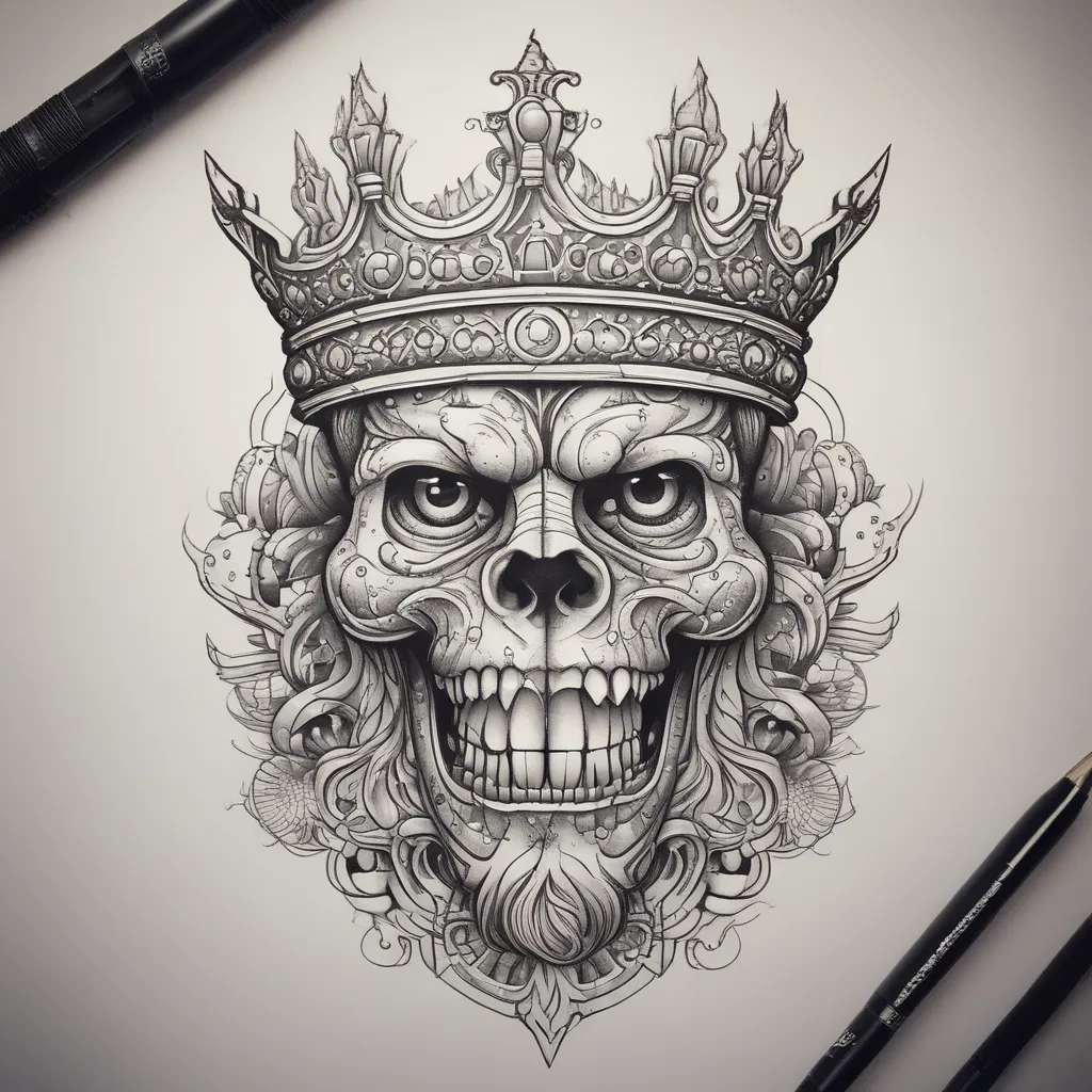 crownless again shall be king tattoo