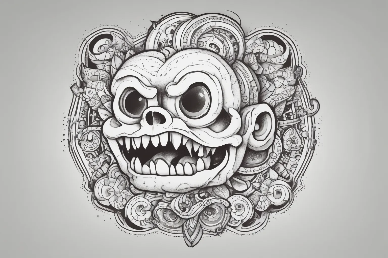 Cuphead tatuagem