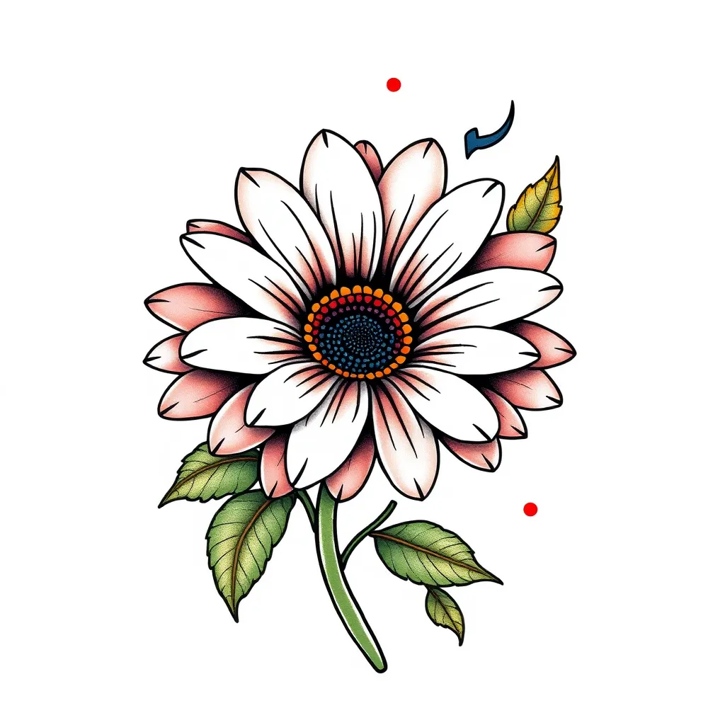 daisy tattoo