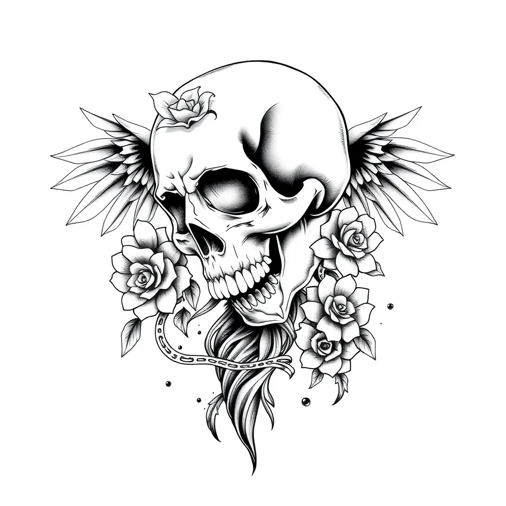 morte tattoo