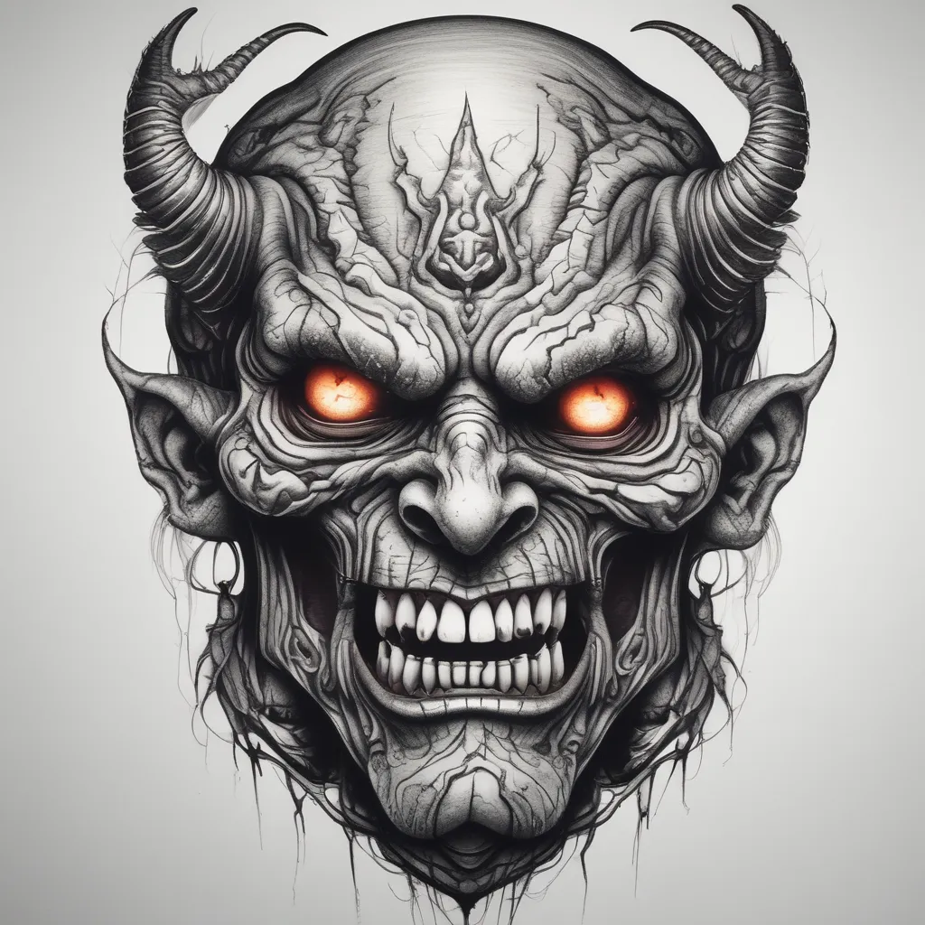 demon tatuaggio