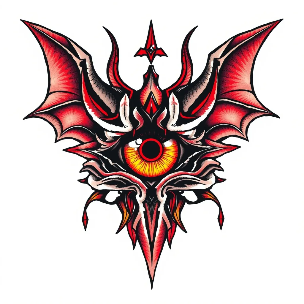 恶魔之眼 tatoeage