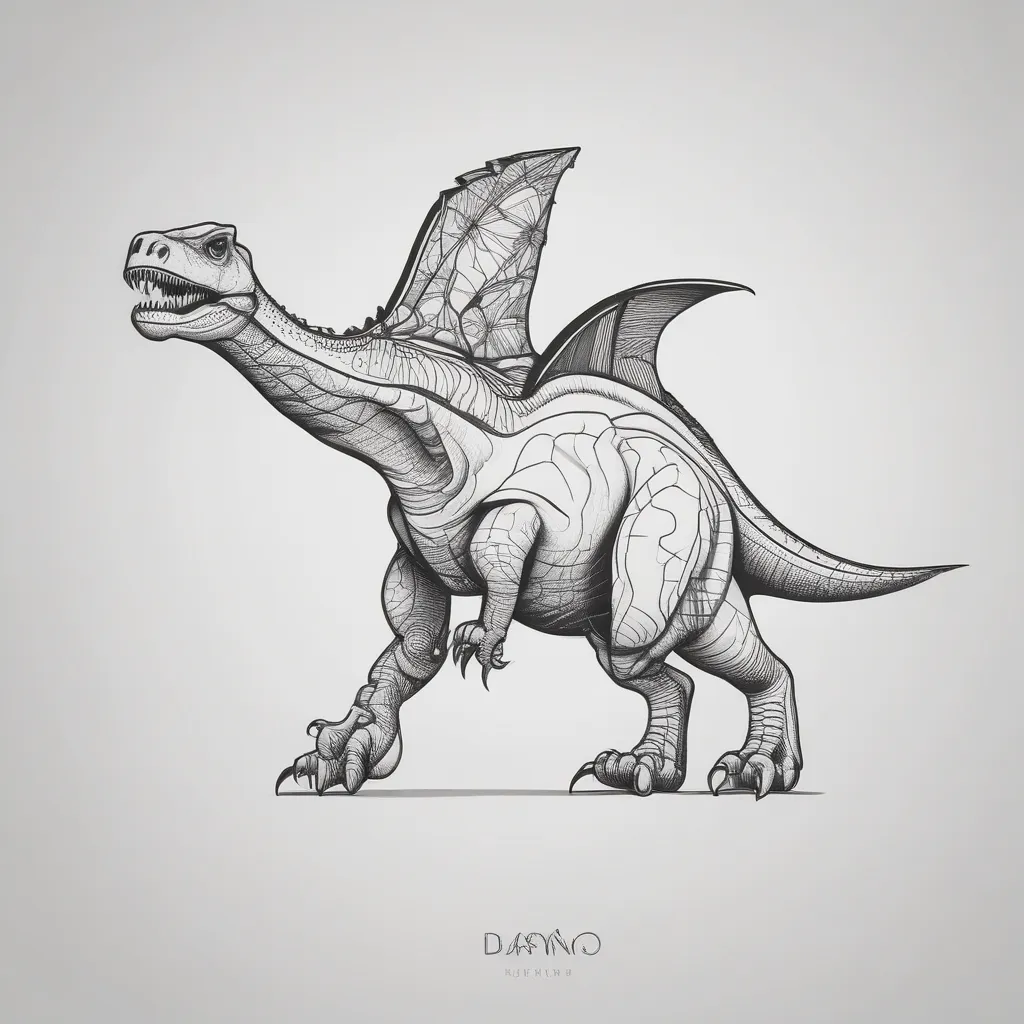 Dino tatuagem