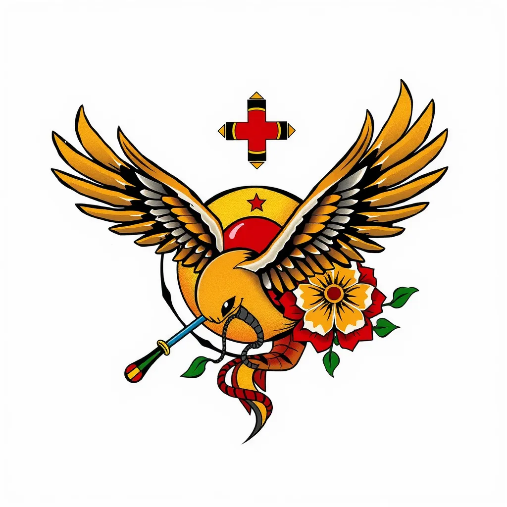 Discipline = Freedom tetování