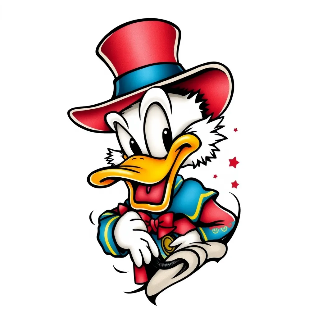 Disney's Scrooge McDuck tattoo