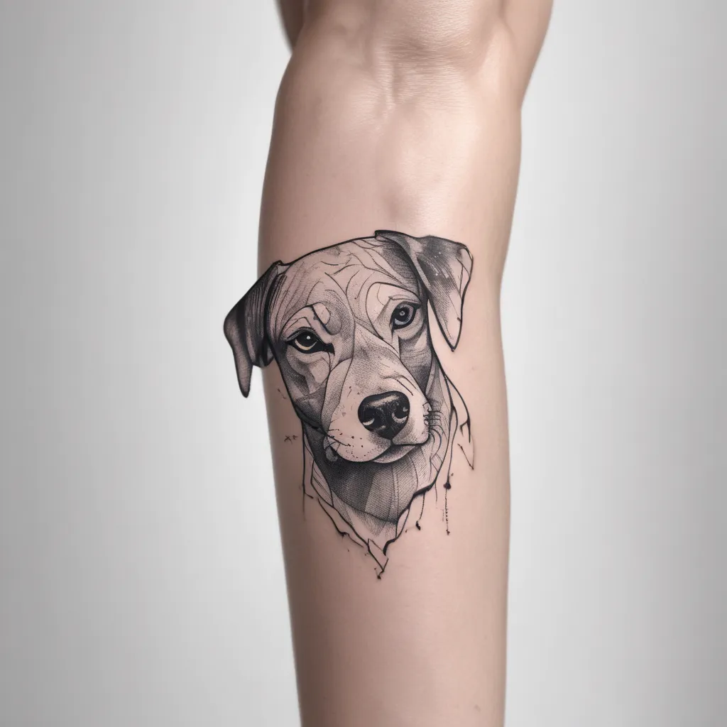 Dog tatuaje