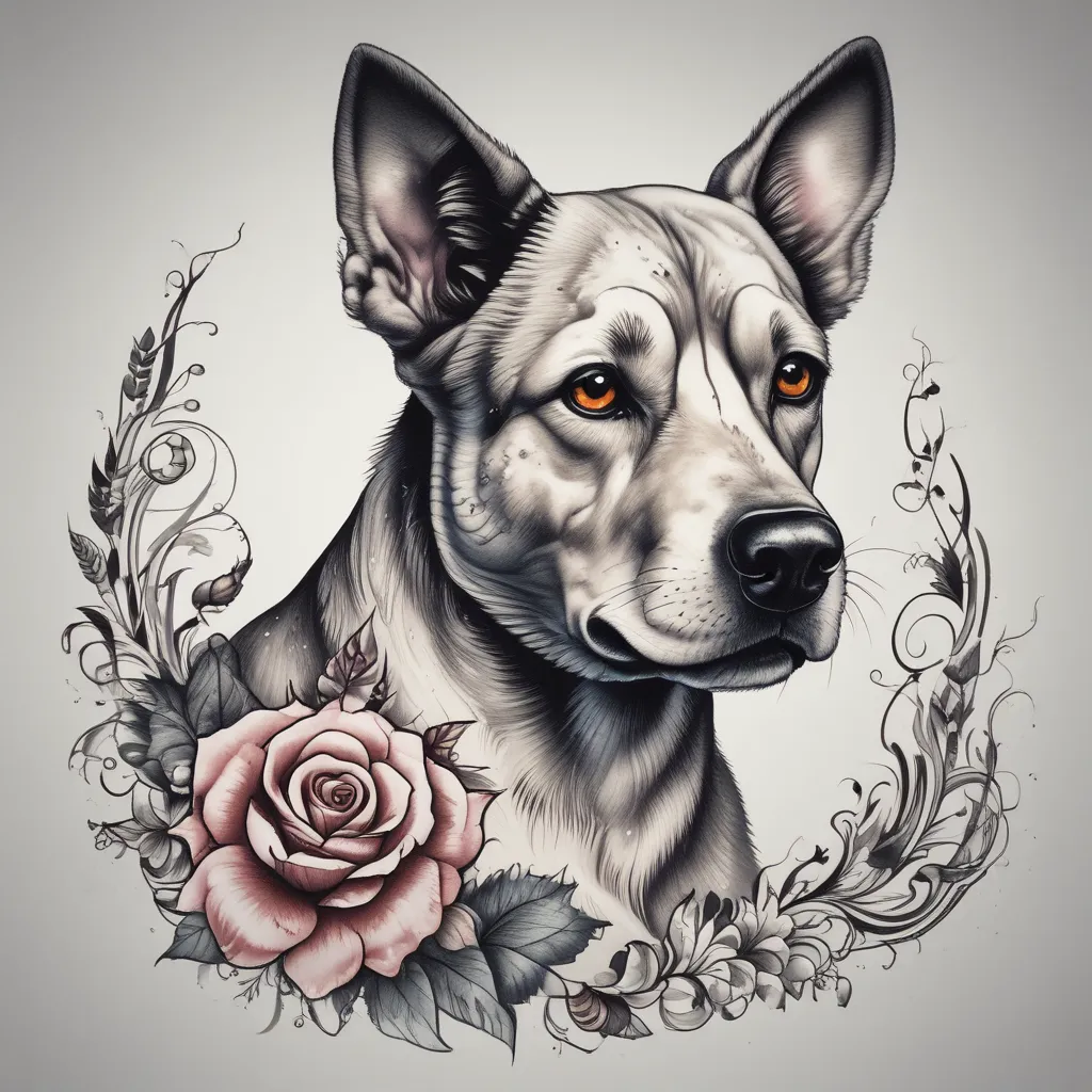 dog tatuaje