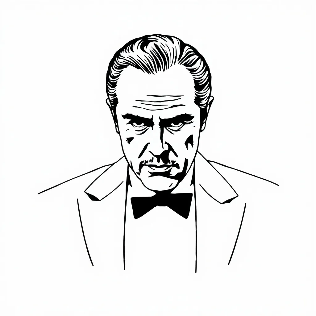 Don Vito Corleone  tatoeage