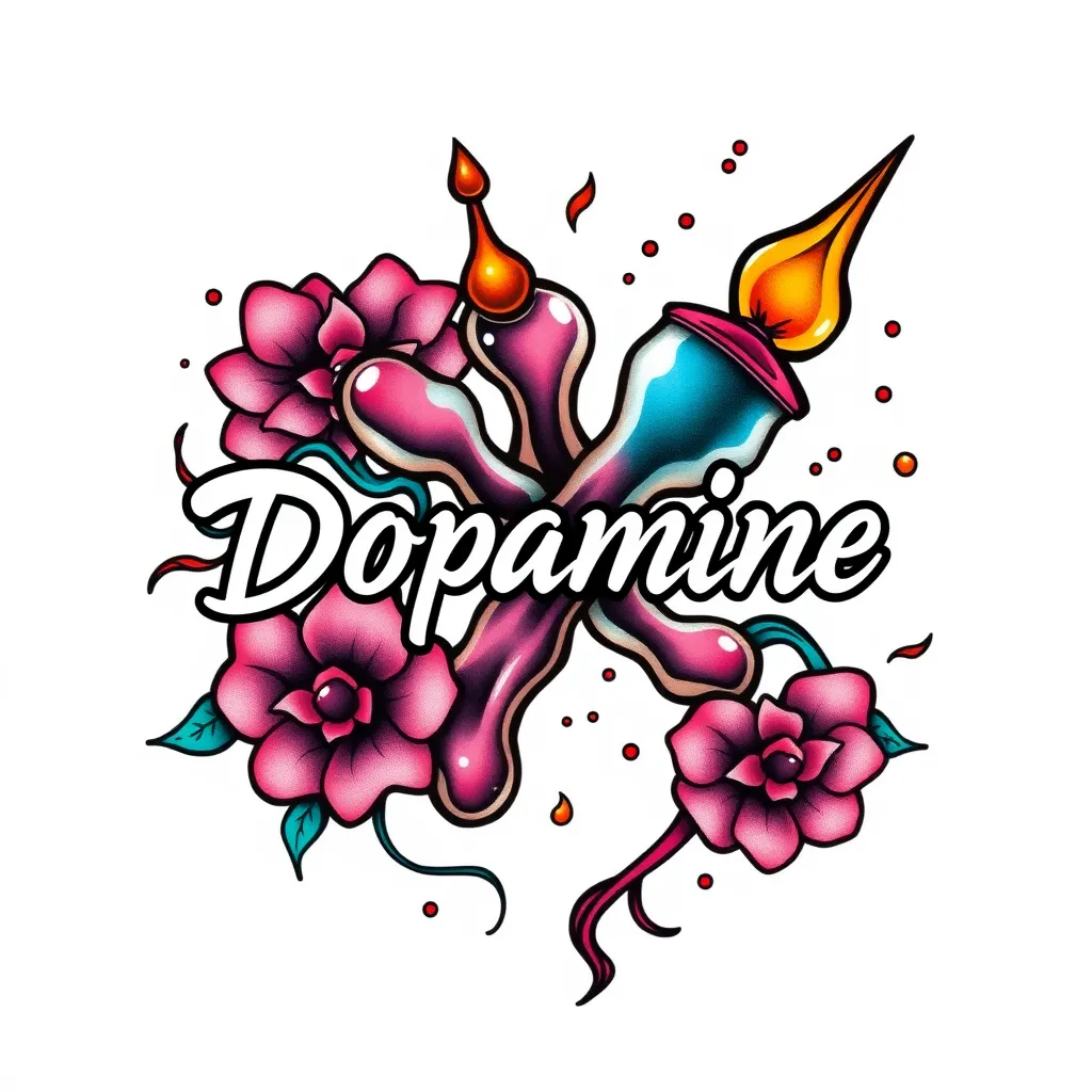 Dopamine tattoo