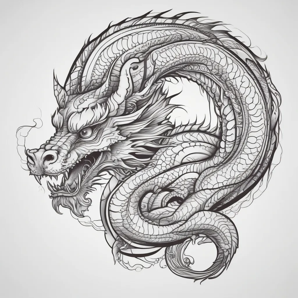 Dragon tatuointi