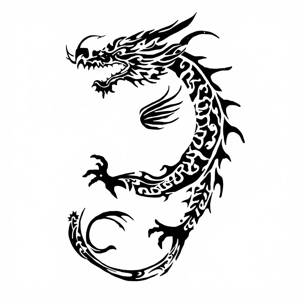 Dragão  문신