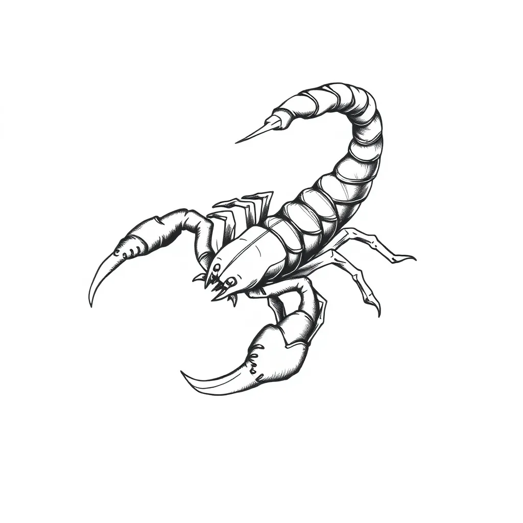 dragon scorpion tattoo