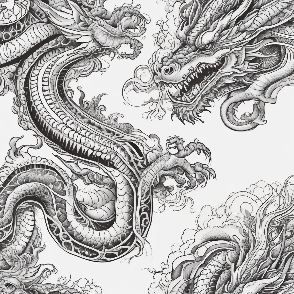 Dragon 纹身