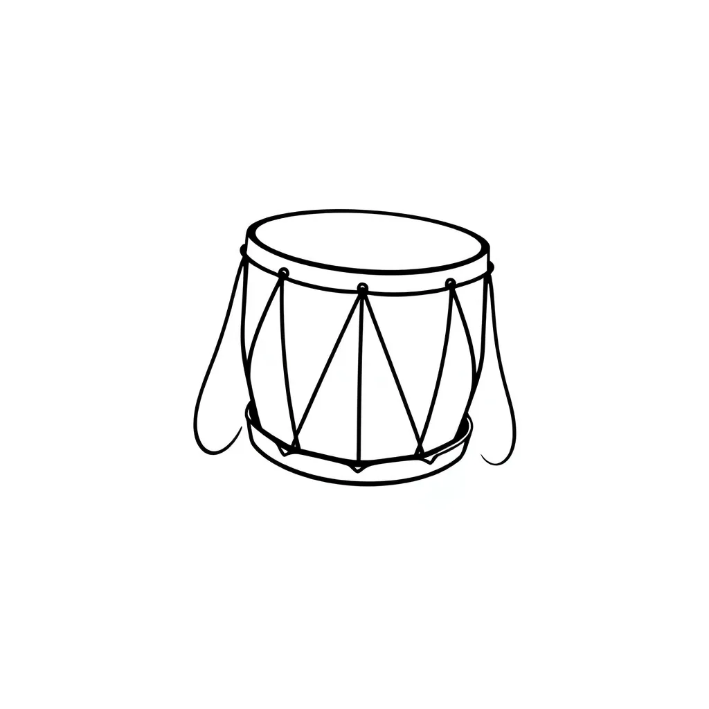 Drum tattoo