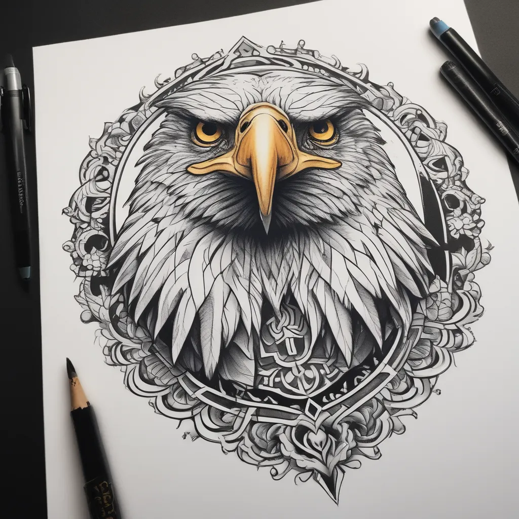 eagle tatuaggio